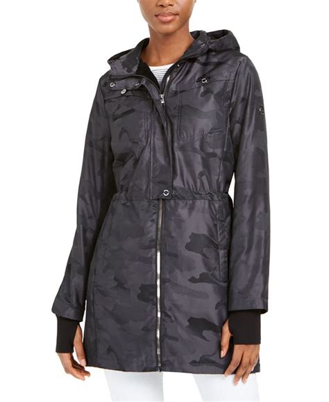 nordstrom michael kors rain jacket|Michael Kors anorak jacket women.